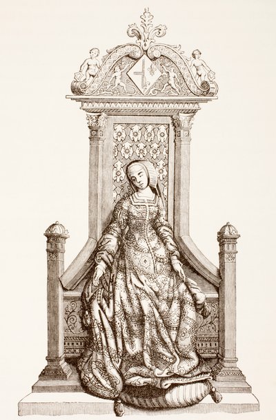 Louise von Savoyen, 1873 von French School